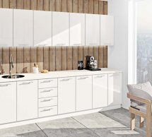 Кухонний комплект Фарбований високий глянець 2,8 м