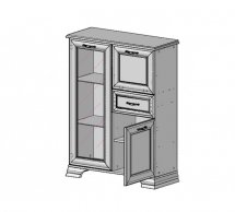 Комод з баром 1D1W1S1B Tiffany 