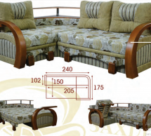 Угловой диван Ягуар 3 Ортопедический