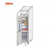 Пенал правый холодильник 60ПХ/2140 Pro Blum Миллениум WG