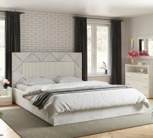 Кровать мягкая двуспальная Arbordrev Модерн