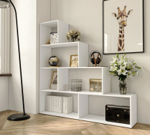 Стелаж білий на 6 комірок GT57