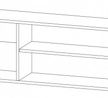 Полиця навісна 1100 Айго