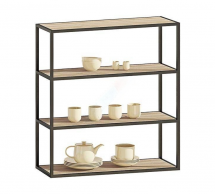 Тумба верхняя В80.92 металл.открытая Бета ручка