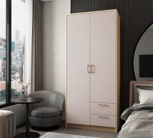 Шкаф для одежды Дорос Ронди кашемир 2 дверный 82 см