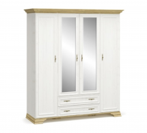 Шкаф 4Д2Ш Mebel Service Ирис 4 дверный андерсон пайн 190 см