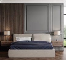 Ліжко двоспальне м'яке Woodsoft Savona / Савона