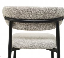 Стул полубарный B-160 Vetro Mebel натуральный букле 94 см