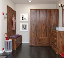 Модульная прихожая BRW Poland Indiana / Индиана Дуб шуттер