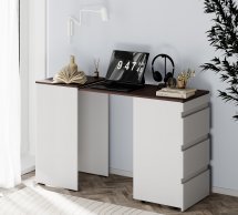 Комод-трансформер Molli Белый бриллиант/Венге