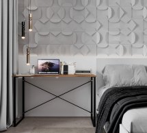 Стол письменный Art in Head Line Ascet / Аскет Дуб Бароко