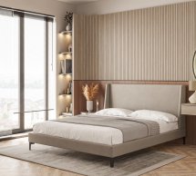 Ліжко м'яке двоспальне Шик Галичина Генрі