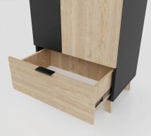 Шафа Неман знімні полиці С-101 2 дверна Сканді 63 см