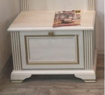 Тумба для обуви 1D Вайт