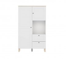 Шкаф BRW Poland REG/100/150/40/1 Modeo 2 дверный белый 100 см