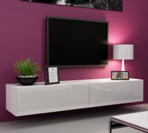 Тумба під ТВ Vigo/Віго RTV180 Білий мат/Білий глянець Cama Ширина 180 