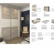 Модульна спальня Мілана