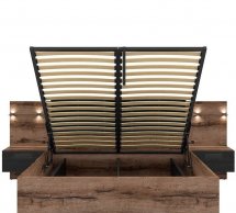 Кровать с подъемным механизмом LOZ/160/B Kassel