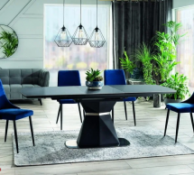 Стілець Piano B Matt Velvet синій