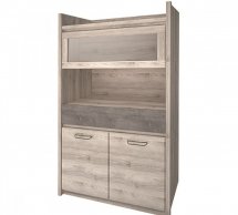 Вітрина низька 2D1W1S Jazz