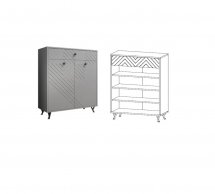 Комод Камео