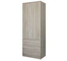 Шафа Морелі Т210 2 дверна сонома з полицями 80 см