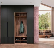 Комплект в прихожую 4Д / 4Д гачки Лайн Элегант М