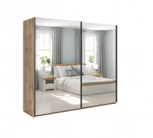 Шкаф-купе с зеркалами SZF/220/2M Tetrix 