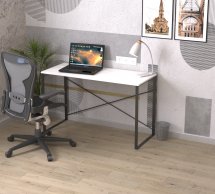 Стол письменный Art in Head Line Ascet / Аскет Белый бриллиант