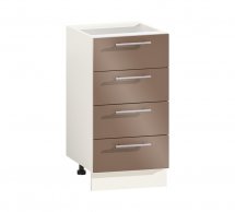 Тумба нижня Н40.82.4Я Фарбований високий глянець з друком