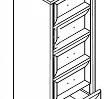 Комод KOM5S Салерно