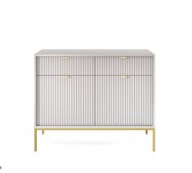 Комод Серый/Золотые ножки KSZ104 Nova