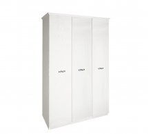 Шкаф 3дв без зеркал Миромарк Прованс 3 дверный белый 147 см