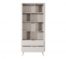 Стеллаж 2S Беж/Золотые ножки Lante