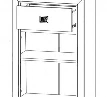 Тумба KOM1D1S Коен ІІ
