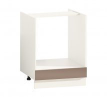 Тумба нижняя Н60.82 под духовку Крашеный высокий глянец с печатью