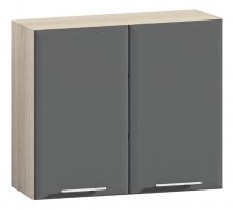 Шафа верхня В80.72.2Д/В80.92.2Д Хай-Тек глянець перламутр