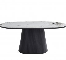 Стол Clement PP White Glossy