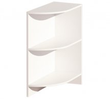 Тумба нижняя Н30.82 угол. открытая Лофт глянец