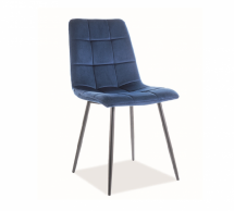 Стул Mila Matt Velvet синий