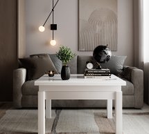 Стол-трансформер B-Fly Glass Белый бриллиант/Белые ноги/Белое стекло