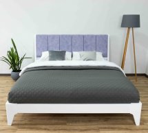 Ліжко двоспальне дерев'яне Дрімка Евелін Бук