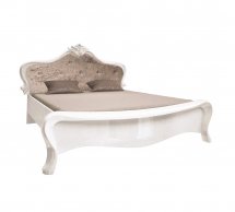 Кровать с мягкой спинкой Прованс