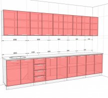 Кухонний комплект Еко 3,6 м