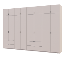 Шкаф для одежды Дорос Лукас кашемир 8 дверный 340 см