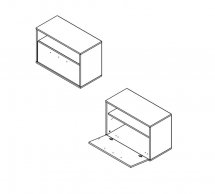 Тумба для взуття KOM1D Агата