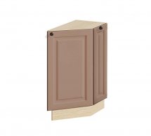 Тумба нижняя Н30.82.2Д. угол. прямая дв. не гнут. Атланта глянец