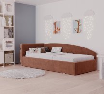 Ліжко м'яке Городок Томас з підйомним механізмом