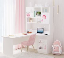 Стол угловой с надстройкой