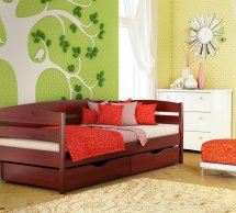 Ліжко дитяче Щит бука Естелла Нота Плюс